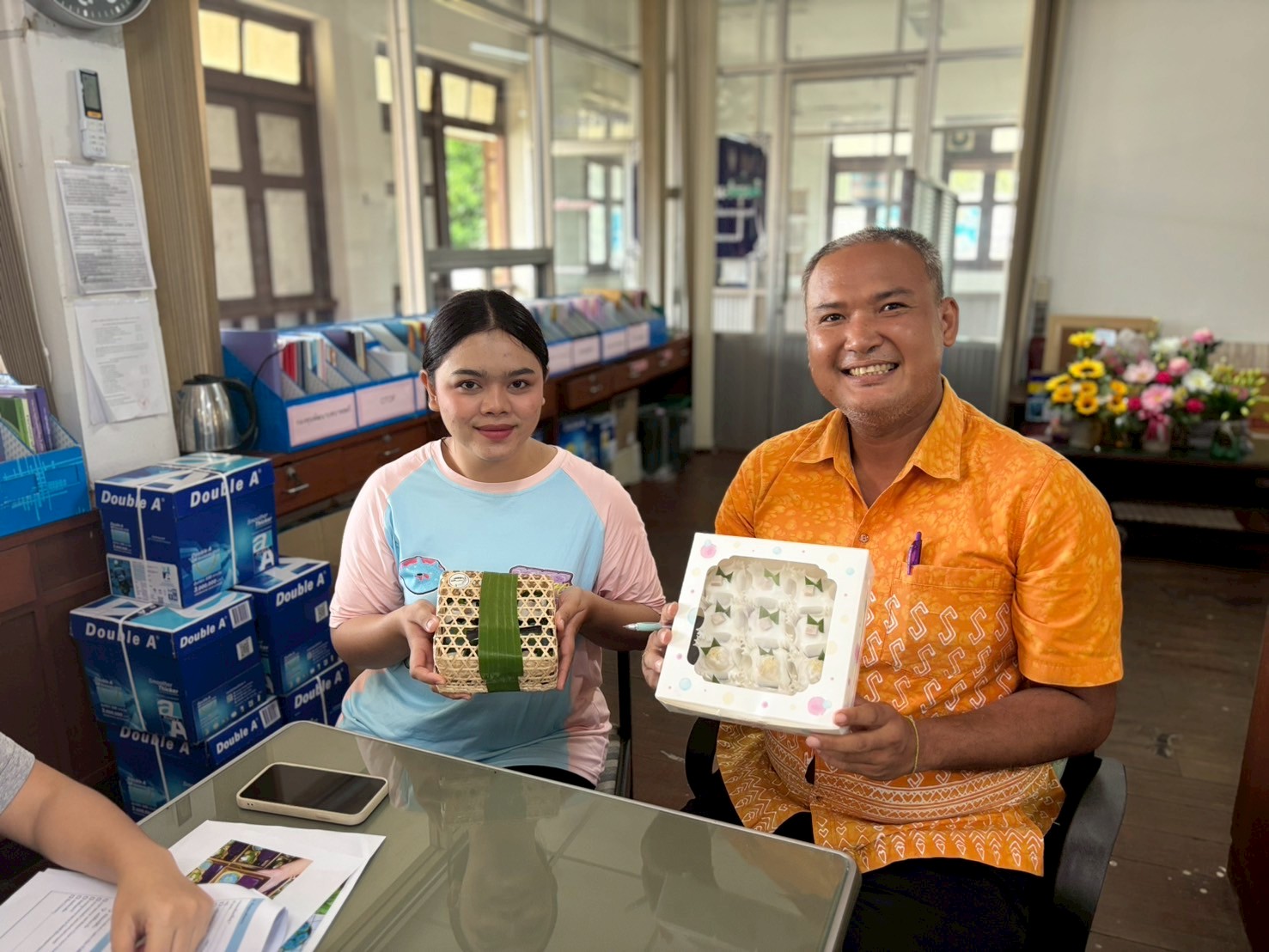  พช.หาดใหญ่ รับลงทะเบียน OTOP ชวนชิม "บ้านเมตตาขนมไทย"